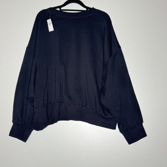 NEW Old Navy SoComfy Drop-Shoulder Crew-Neck Sweatshirt Women's Size XXL Petite - Picture 2 of 7